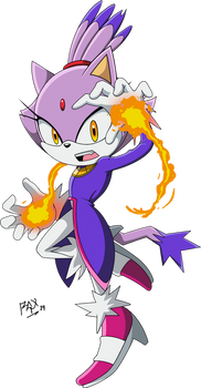 2019 - Blaze the Cat (Sonic X)