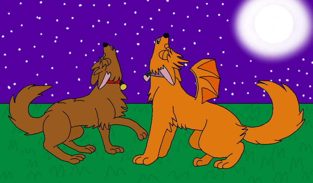 2 Werewolves 2 Werewolves Howling by Loudiefanclub192 on DeviantArt