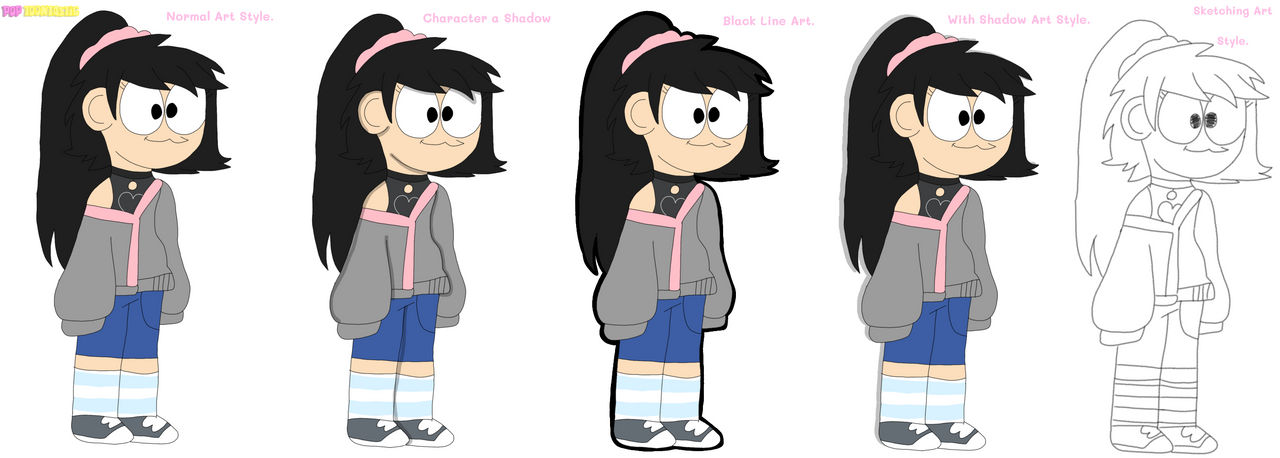 My 5 Different Art Style by PopToontastic192 on DeviantArt