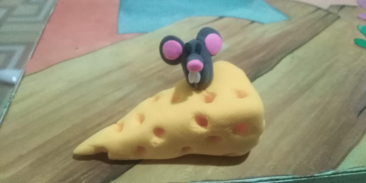 Mouse In The Cheese by PopToontastic192 on DeviantArt