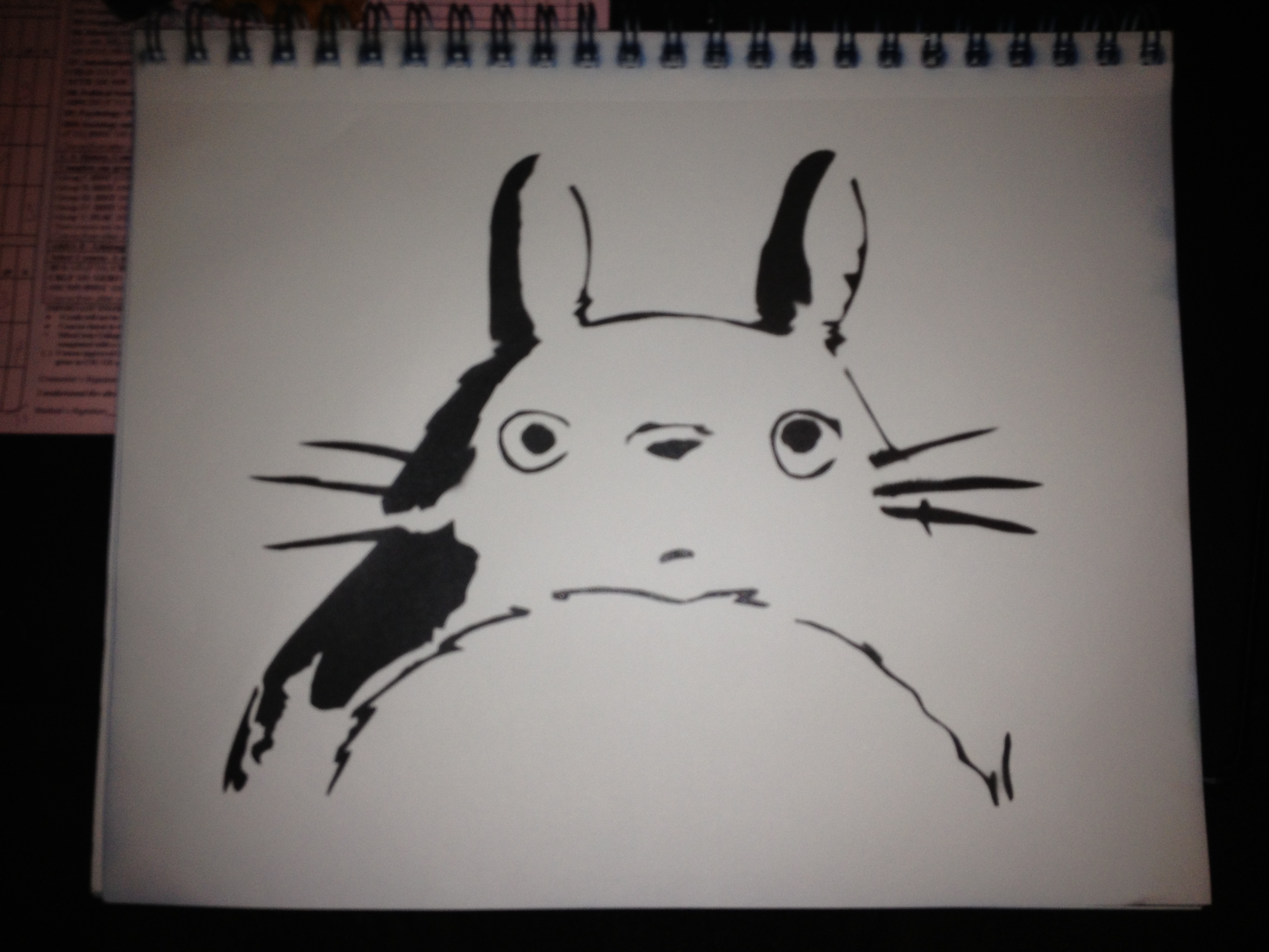 Totoro Stencil