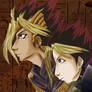 Yugi and Atem