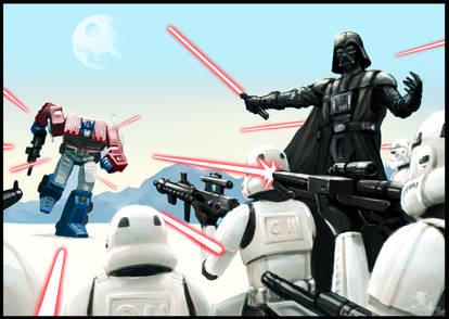 Optimus vs Vader