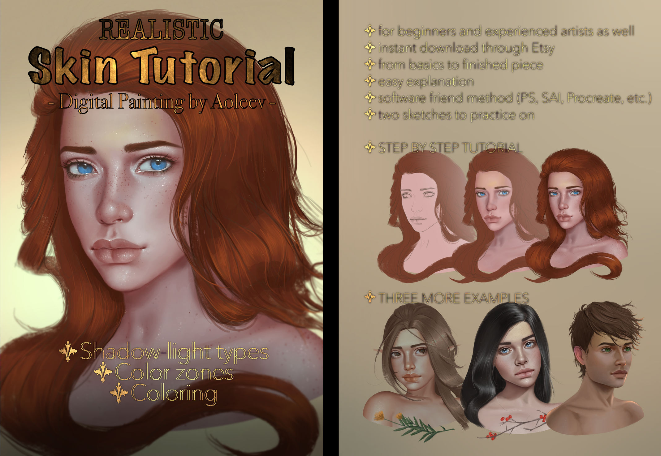 Skin Rendering Tutorial REALISTIC SKIN TUTORIAL - Digital Painting by BloominStella on DeviantArt
