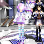 MMD Neptune and Noire