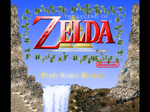 The Legend of Zelda NES Starting Screen HD