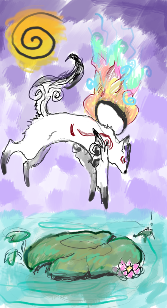 okami speed paint 1