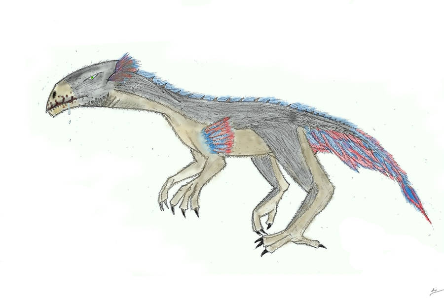 Allosaurus Evo. - Velocisaurus by ArticZephyr