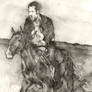 Kvothe riding Keth-Selhan