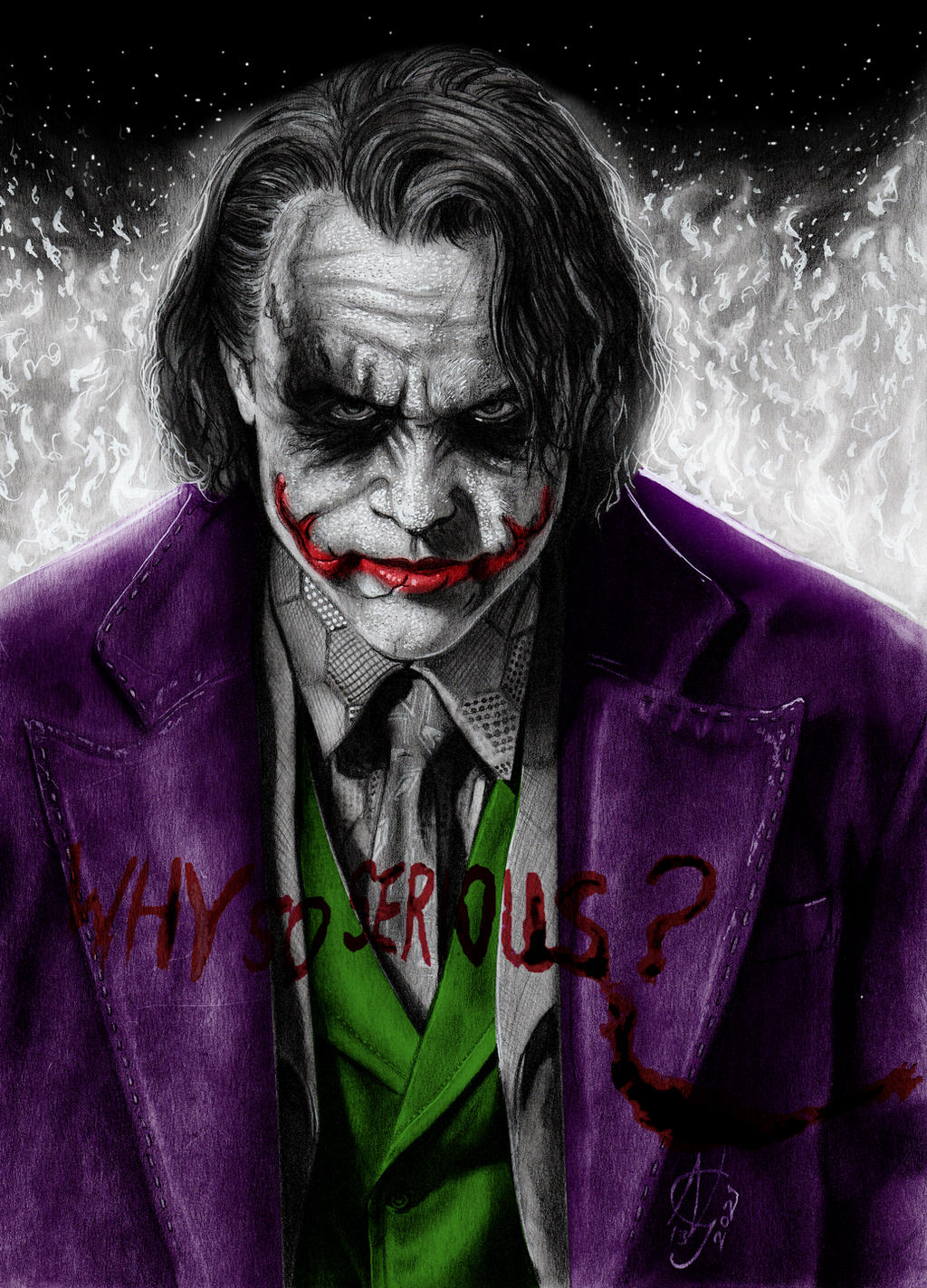 Joker Heath Ledger Legend By N13galvao On Deviantart Joker Heath Ledger Legend By N13galvao On Deviantart
