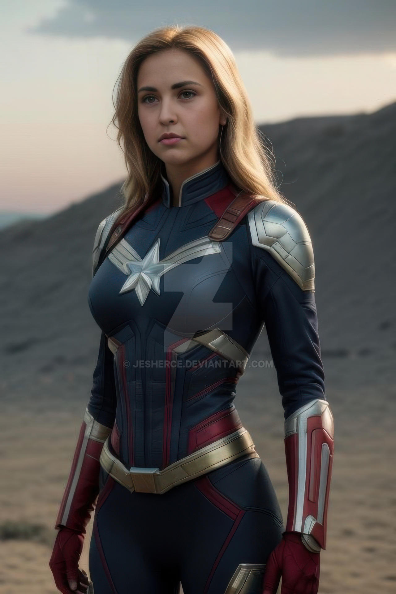 Captean Female Captain America by jesherce on DeviantArt