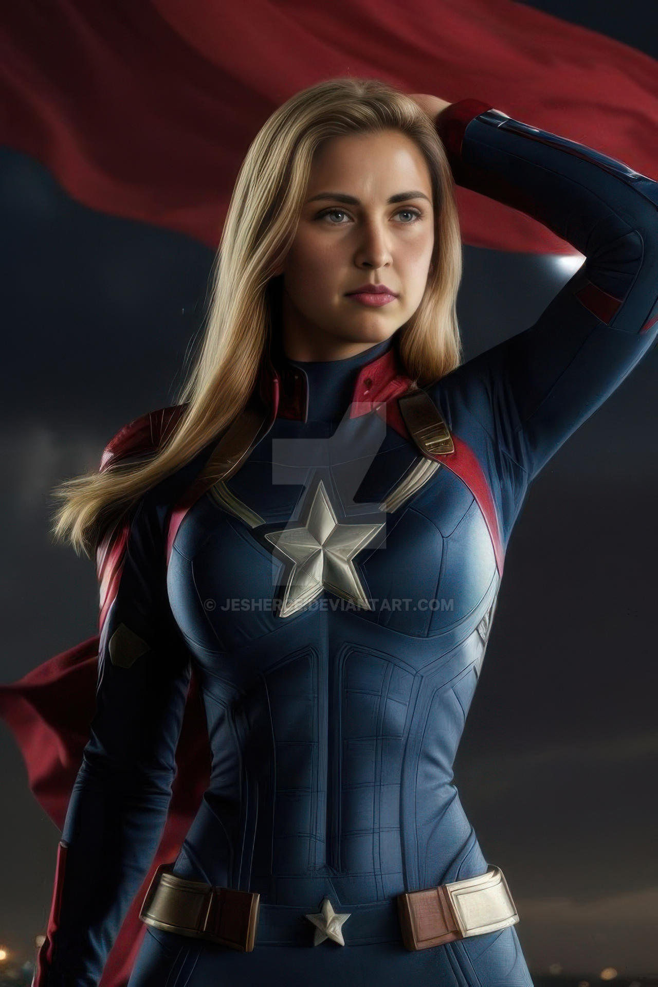 Female Captain America by jesherce on DeviantArt