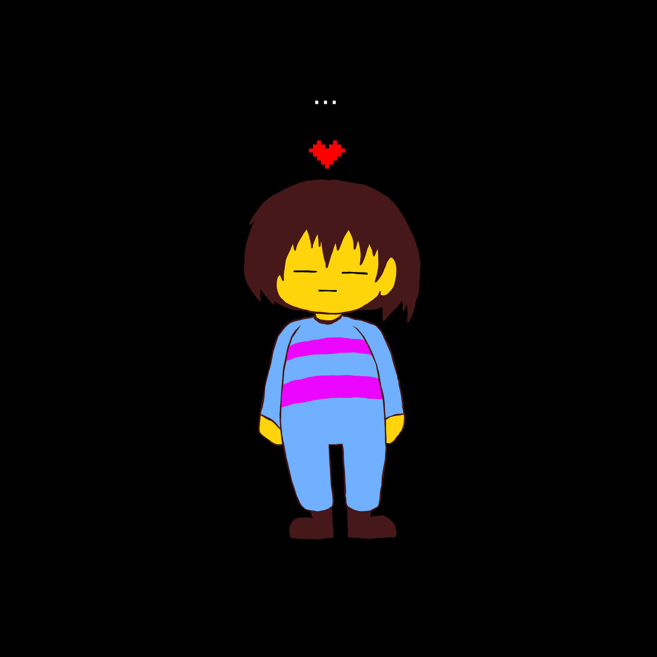 Frisk R3 Undertale - The protagonist Frisk fanart by ColorArtAndBolb on DeviantArt
