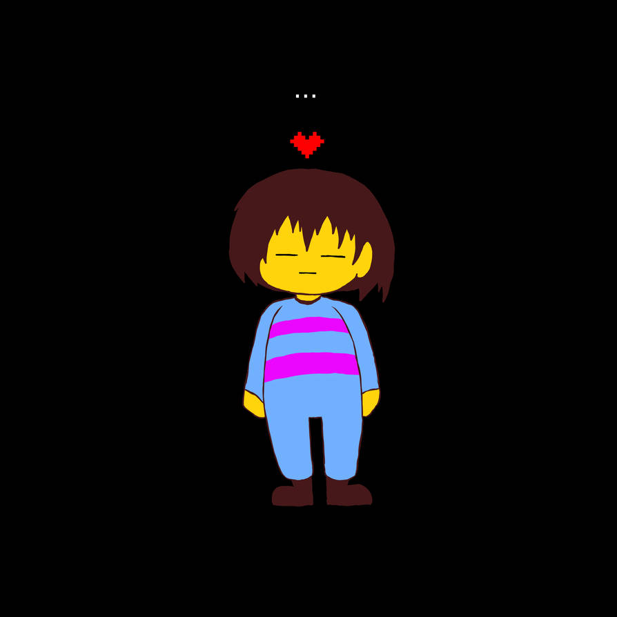 Undertale - The protagonist Frisk fanart by ColorArtAndBolb on DeviantArt