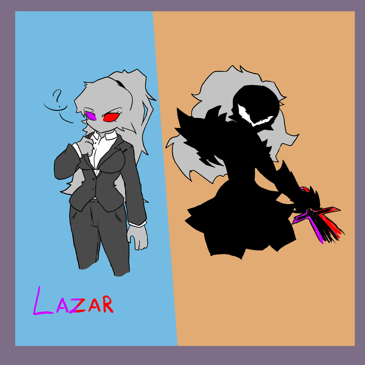 Fnf oc - inspiration from Entity mod by ColorArtAndBolb on DeviantArt