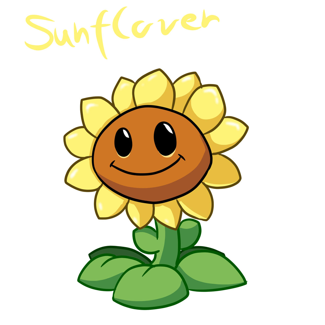 Sunflower - PvZ2 Fanart by HyperspacialArtist -- Fur Affinity [dot] net