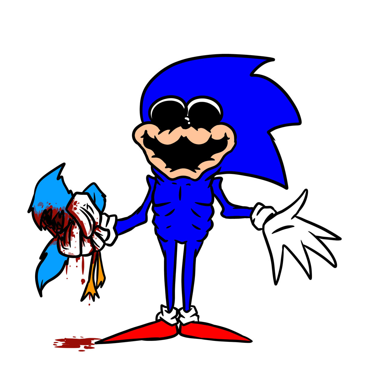 Evanimas Sonic, aka Shin Sonic fanart!! by ColorArtAndBolb on DeviantArt