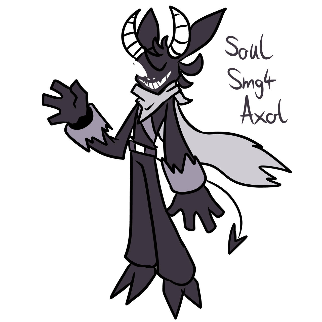 Soul Smg4 Axol fanart!! by ColorArtAndBolb on DeviantArt