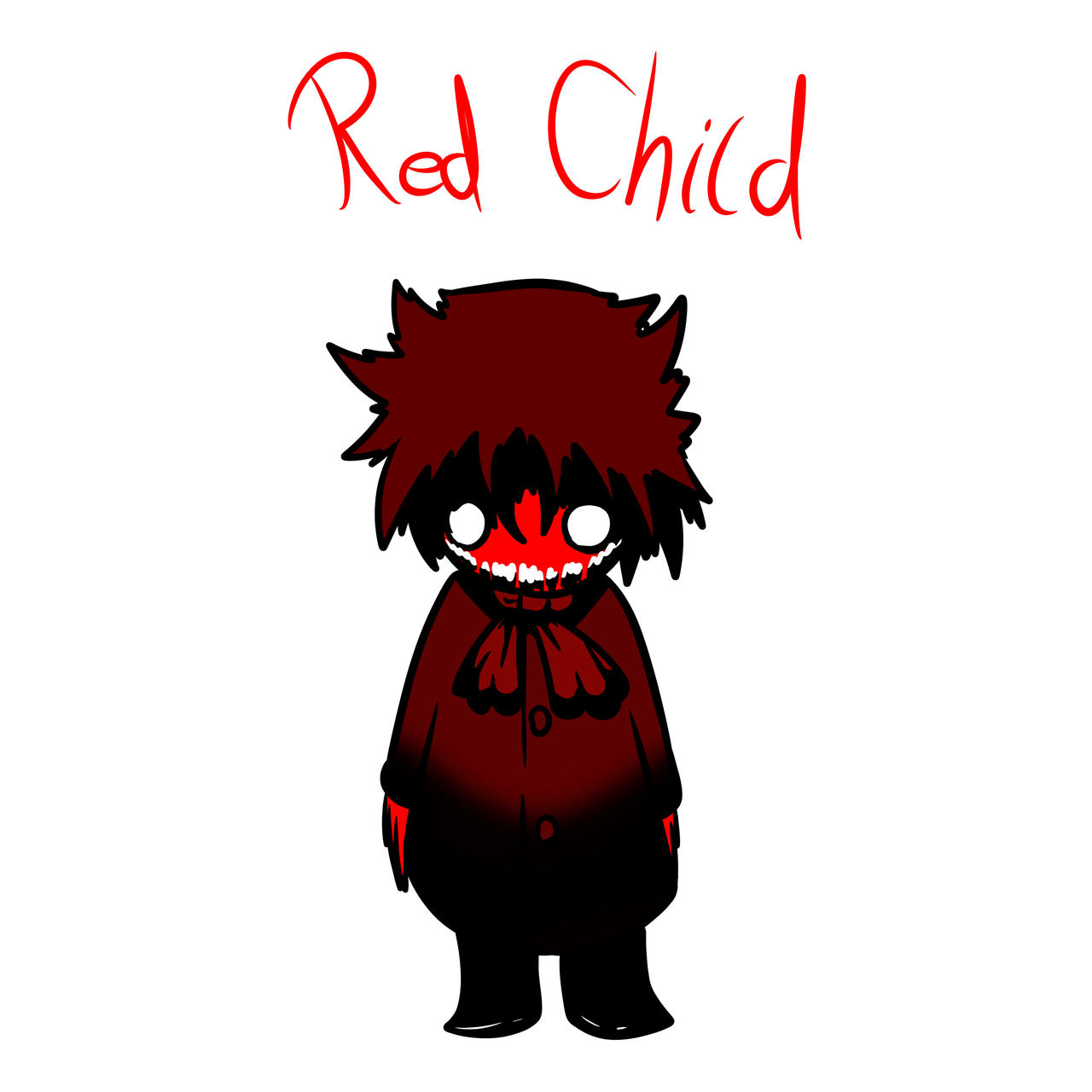 Red Child fanart!! by ColorArtAndBolb on DeviantArt