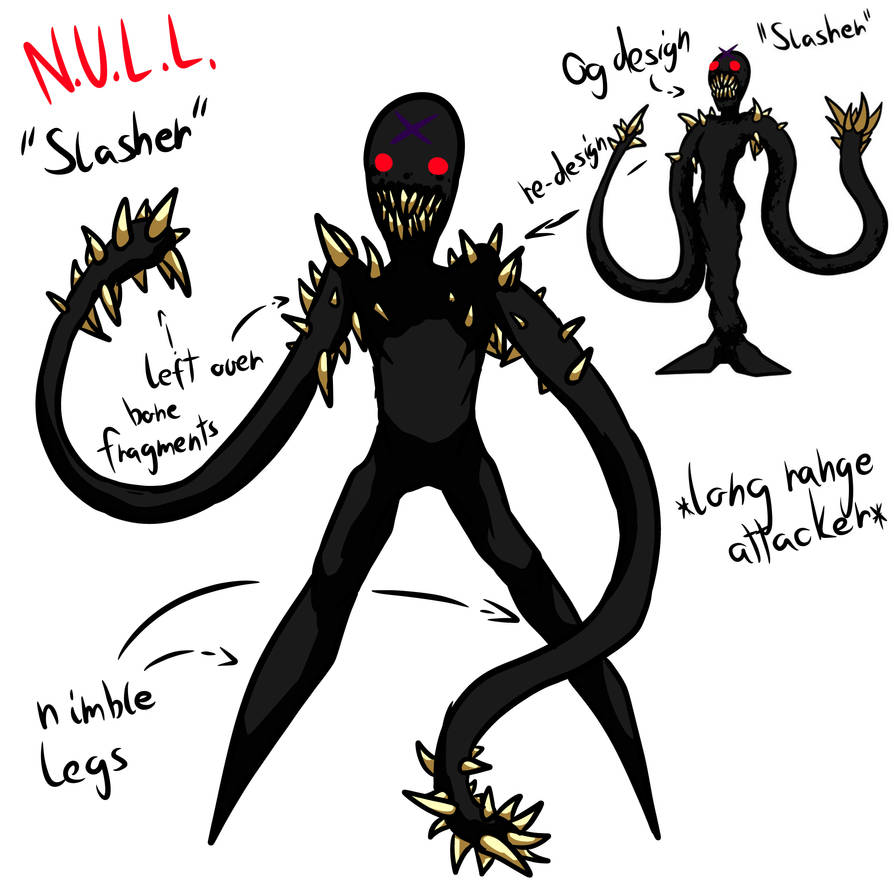 Color Slasher N.U.L.L. 'Slasher' special variant re-design!! by ColorArtAndBolb on ...
