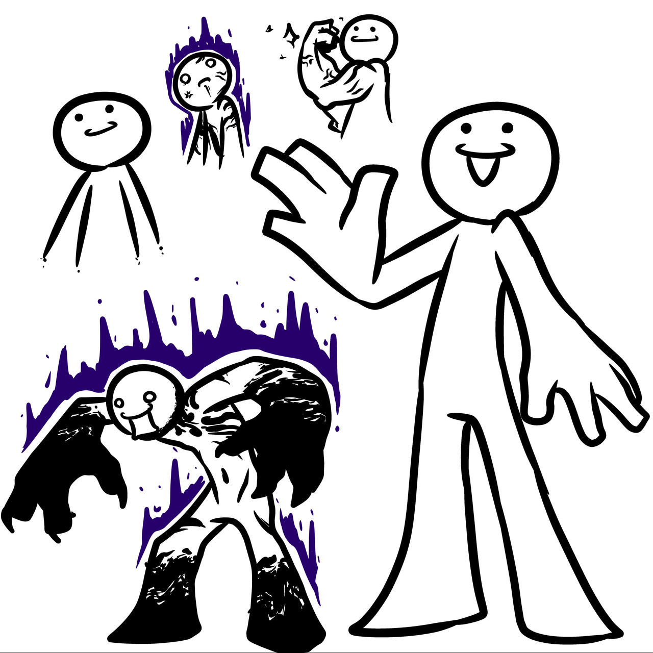 Color Stic Men Battle Cats inspired Stickman!! by ColorArtAndBolb on DeviantArt