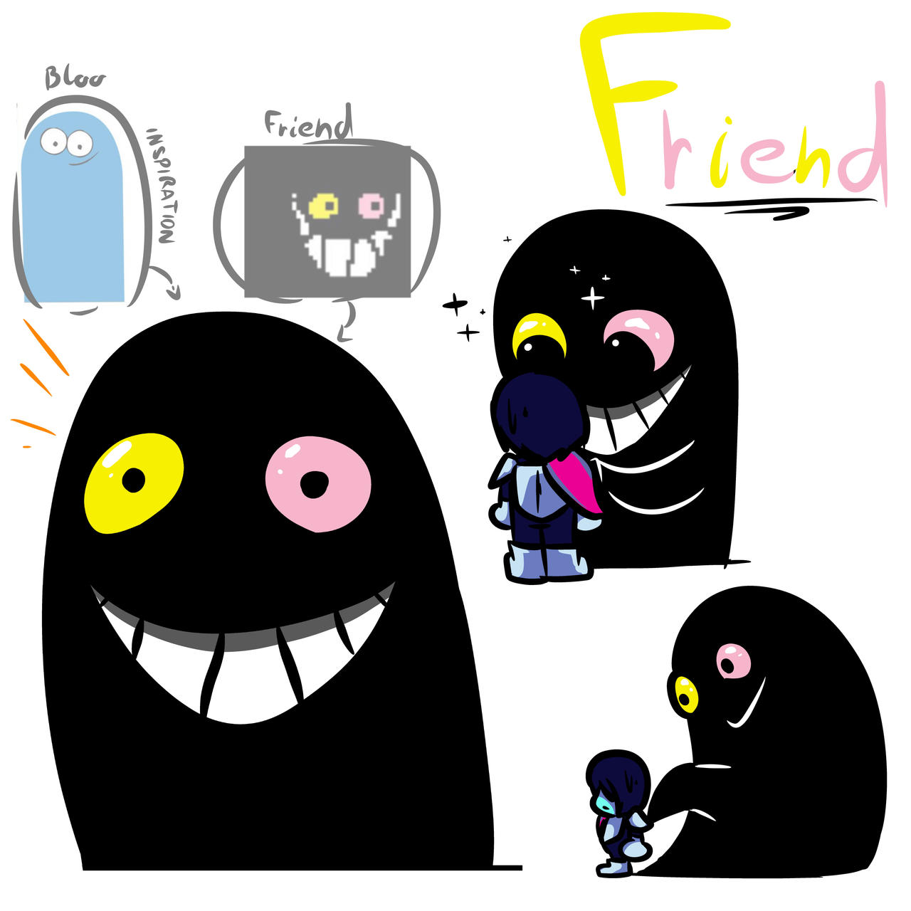 Friends Entity Delta Rune Deltarune Friend My ver.!! by ColorArtAndBolb on DeviantArt