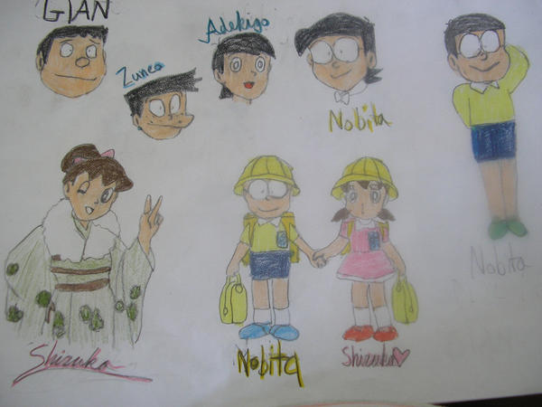 More Doraemon Characters By Vio Jim On Deviantart More Doraemon Characters By Vio Jim On Deviantart