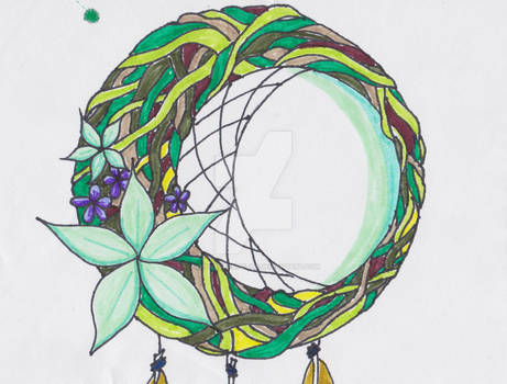 Dream Catcher Spring Wreath