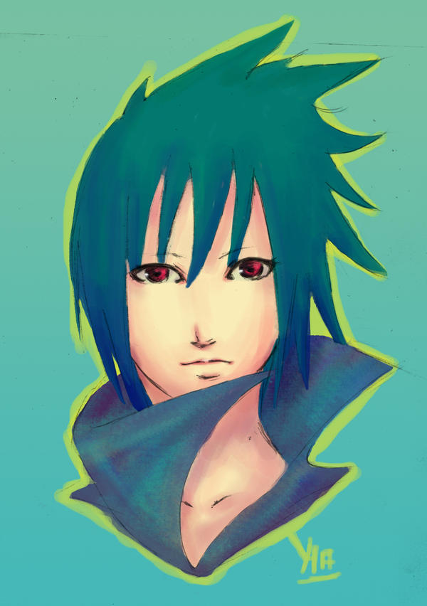 Sasuke Color sasuke colors by hozeanjiru on DeviantArt