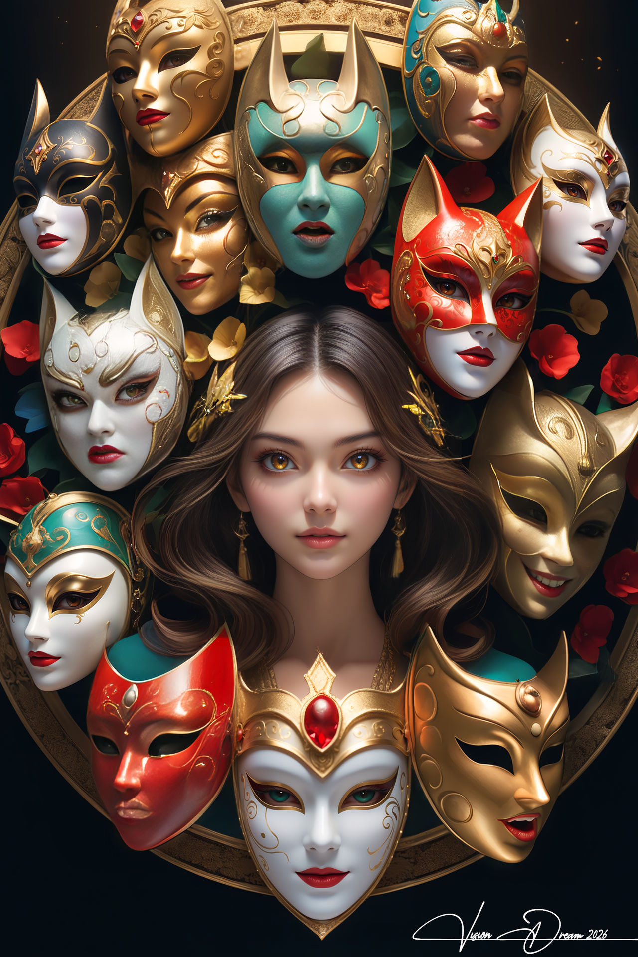 Living Mask Deviantart Masks We Wear by VisionDream on DeviantArt