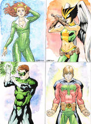 DC Heroes Watercolors