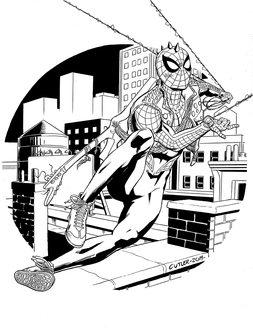 Spiderpunk by Sketch64 on DeviantArt