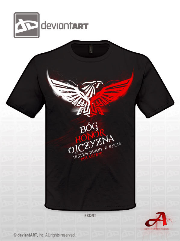 My T-Shirt Design - God, Honor, Homeland