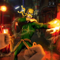 Iron Fist Full green costume