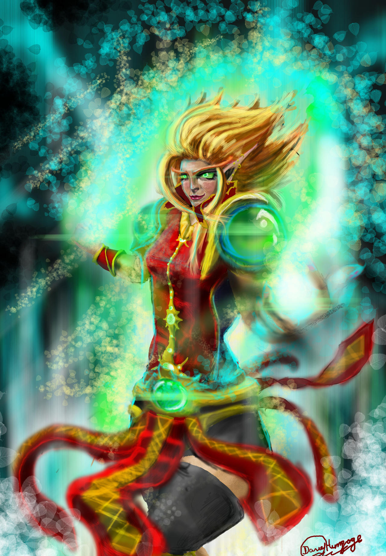 Blood Elf Anniversary. by DrowsySnarkFish on DeviantArt
