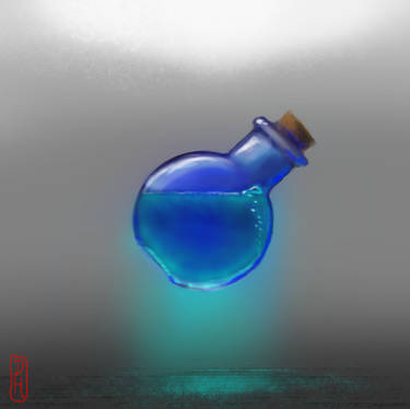 Blue Magic Potion by Luna4s on DeviantArt
