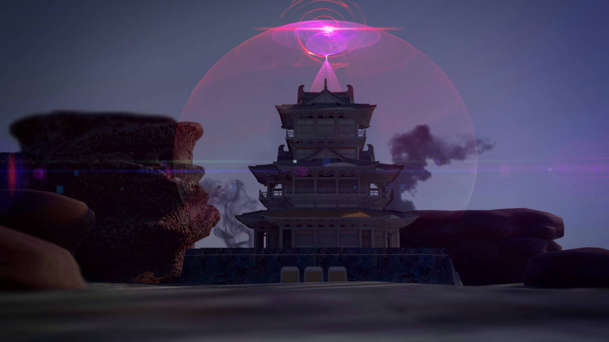 The Japanese Castle of Magic Vortex by Binary-Map on DeviantArt