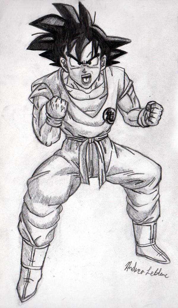 Goku - Sketch #3