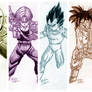 Jaylastar's DBZ Sketches