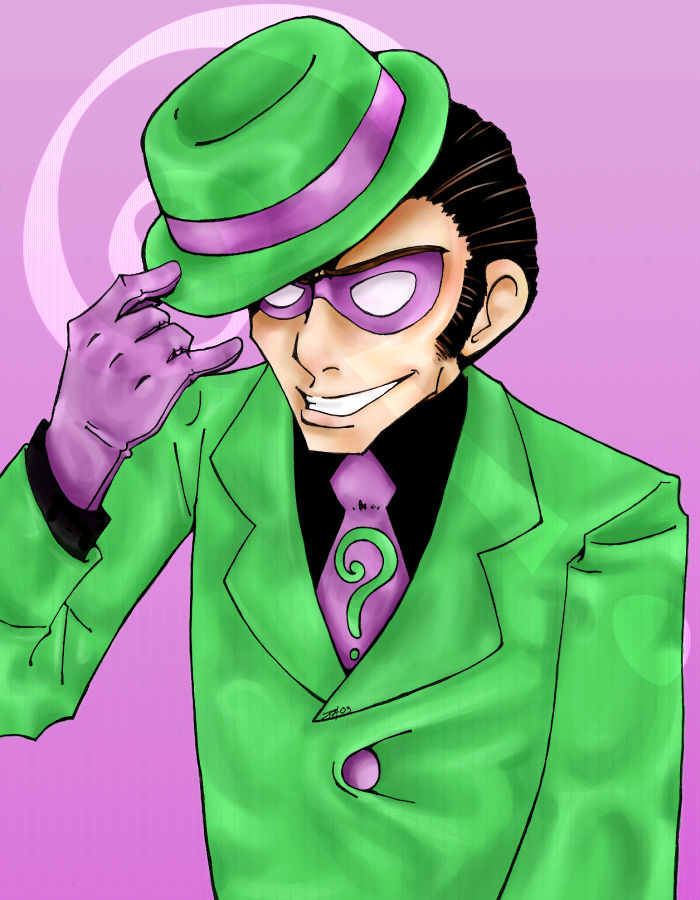 I Love Riddler The Riddler by tvs-bialy on DeviantArt