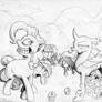 MLP FIM Comic Issue #1 Fanart - Pencil