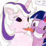 Twilight And Twilight Sparkle, Coloured