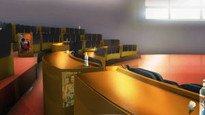 Visual Novel bg 1: Auditorium