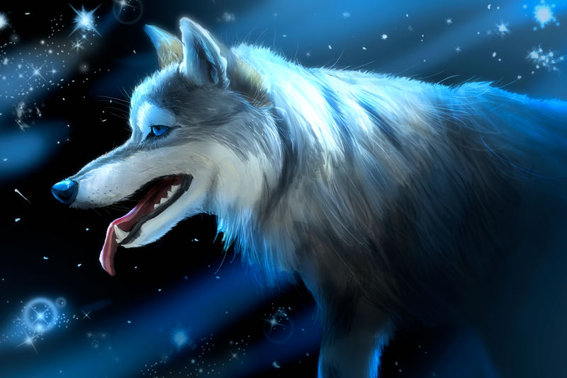Space Wolf by Lombarsi