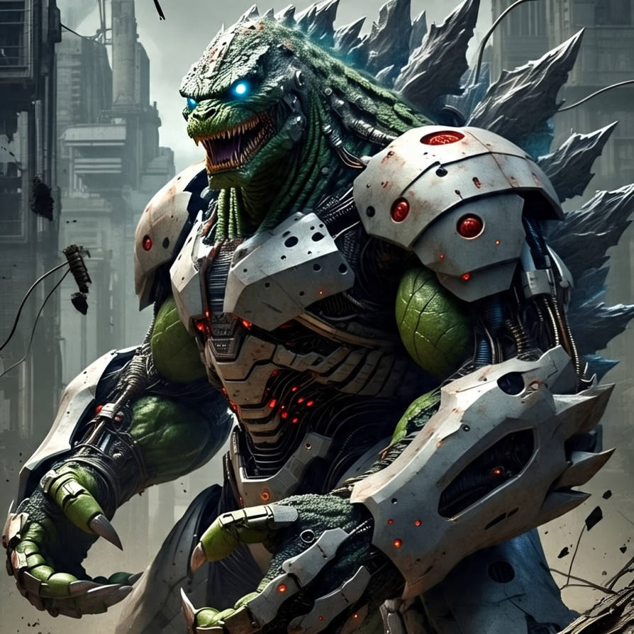 Godzilla Robot Rival Robot Godzilla by bobbyboggs182 on DeviantArt