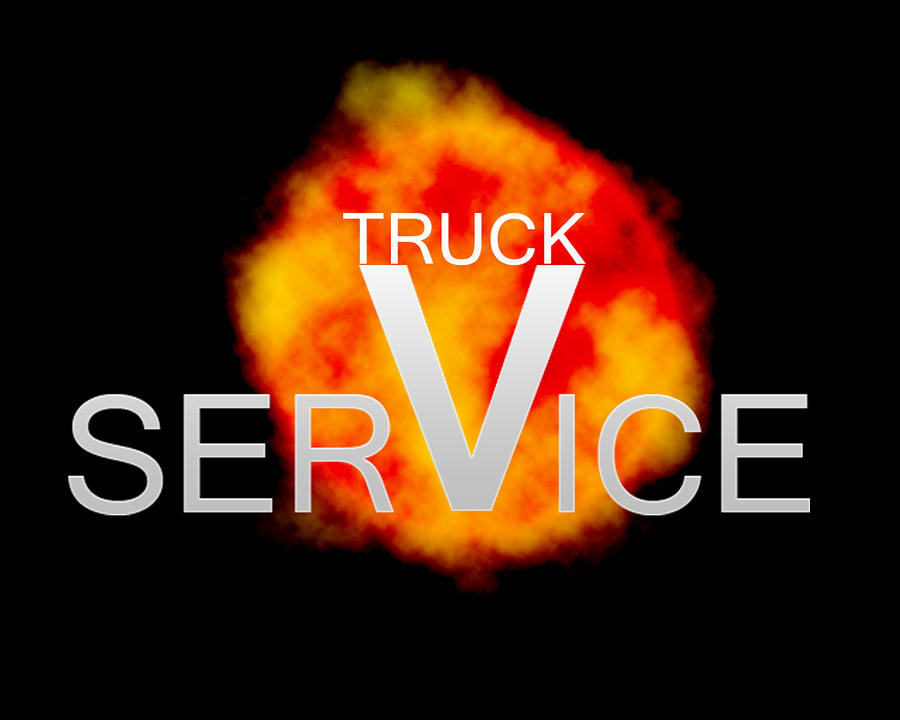 TRUCK SERVICE LOGO