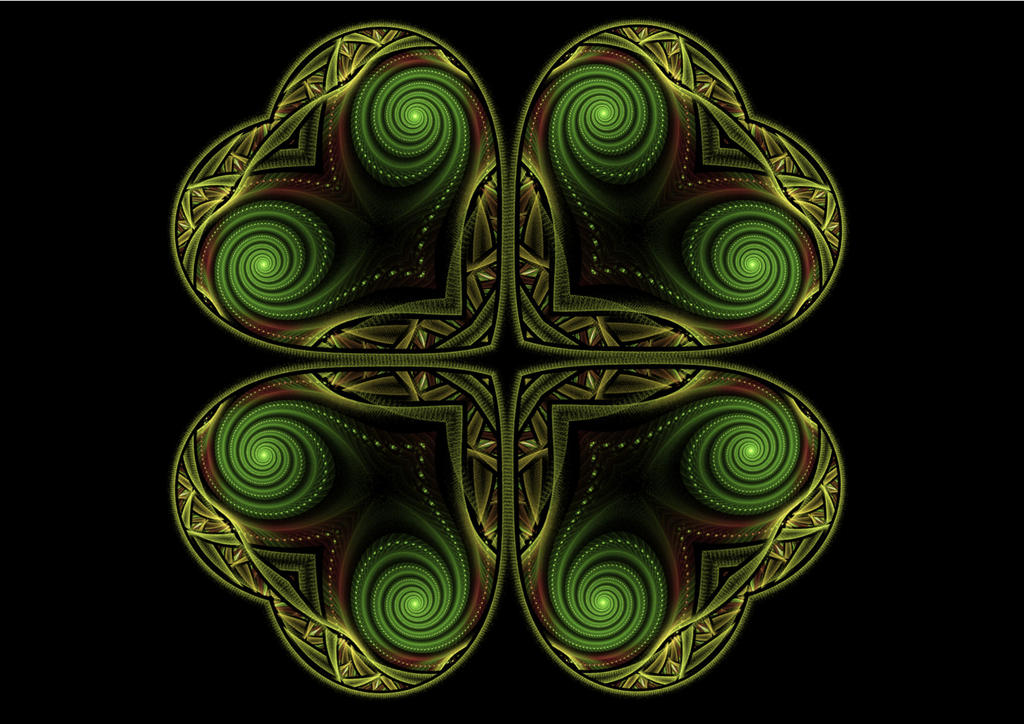 Four leaf Clover by purple-whirlpool on DeviantArt