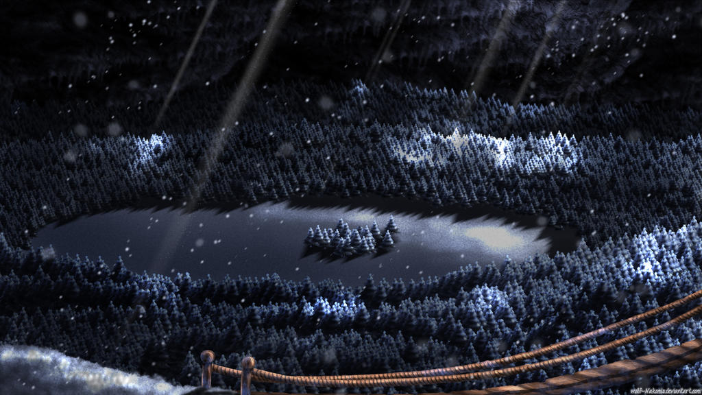Undertale Snowdin Forest By Wolf NaKomis On DeviantArt undertale-snowdin-forest-by-wolf-nakomis-on-deviantart