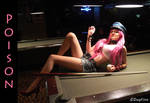 Poison Playing Pool - Street Fighter by DugFinn
