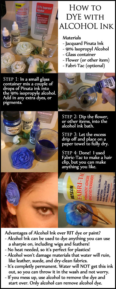 How to: Use Alcohol Dye